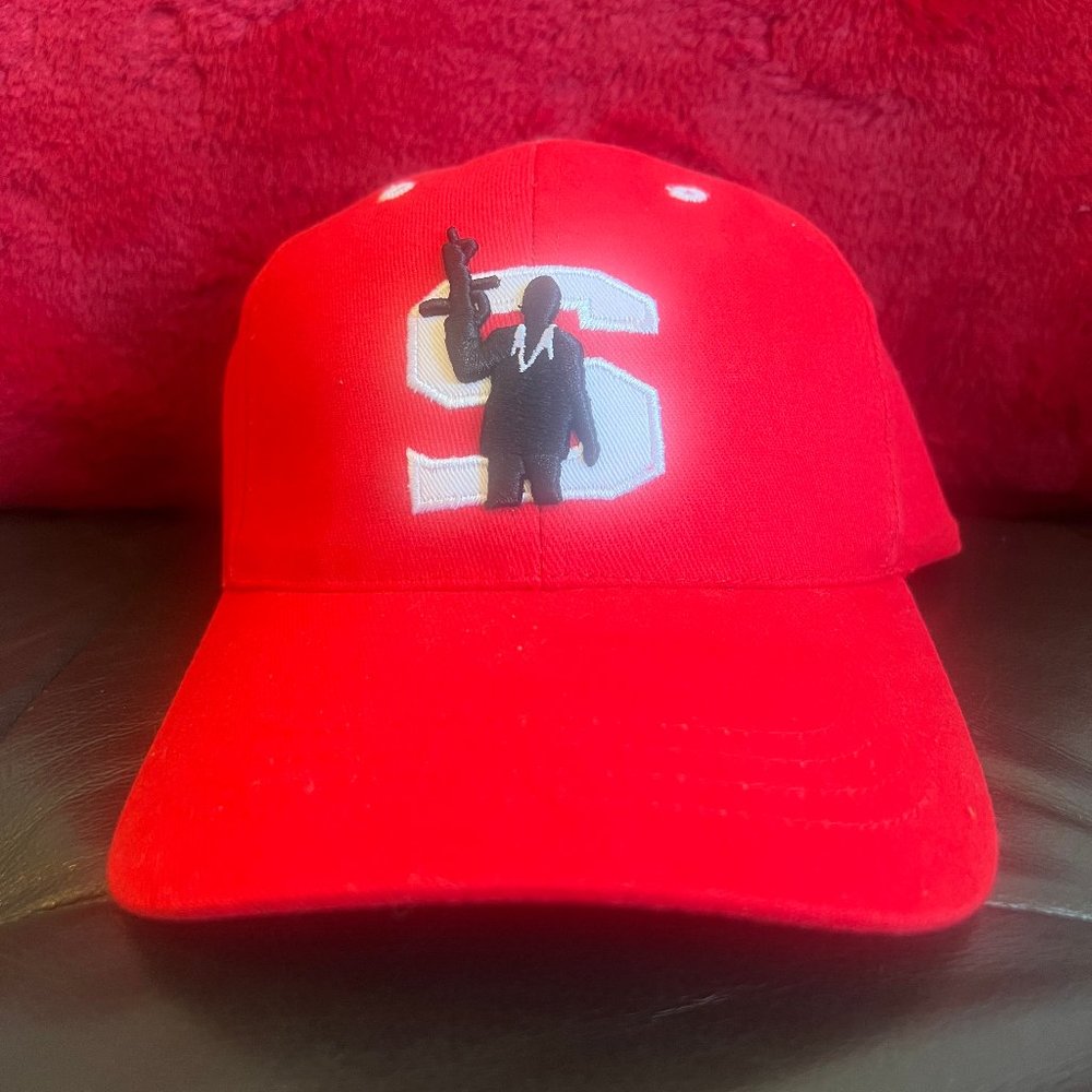 SCARFACE Flex Fit Hat Red by JH Design -Official Licensed - New missing Tag